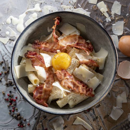 RIGATONI A LA CARBO